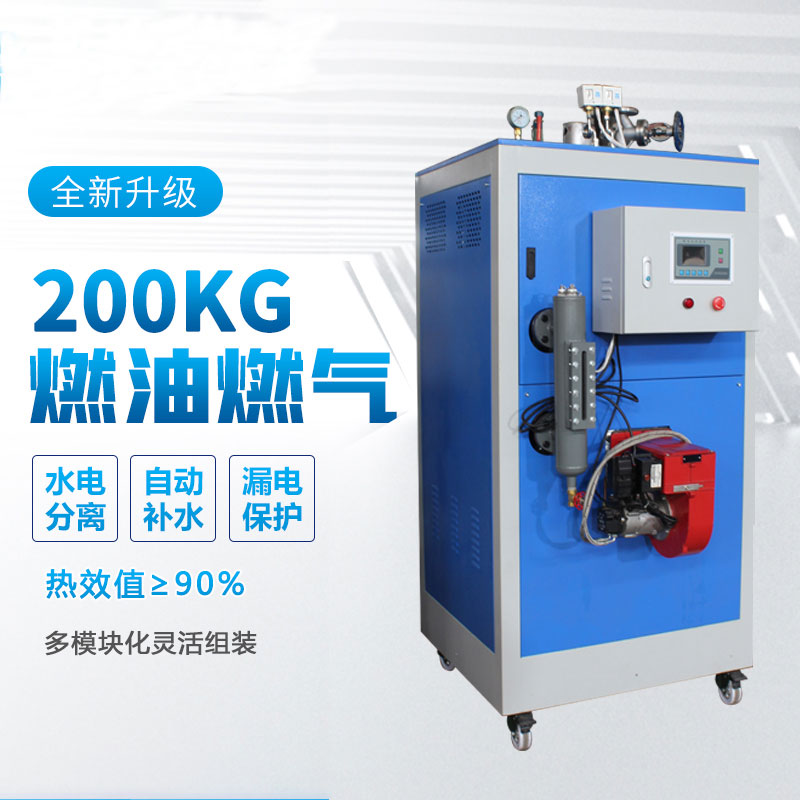 200kg天然氣蒸汽發(fā)生器