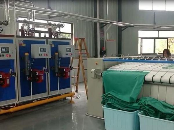 鑫達(dá)能1.4噸蒸汽發(fā)生器用于洗滌行業(yè) 鑫達(dá)能1.4噸蒸汽發(fā)生器用于洗滌行業(yè)