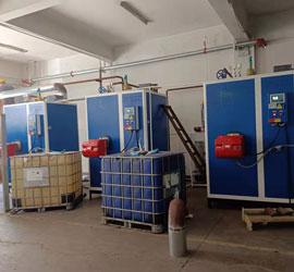 500kg燃油蒸汽發(fā)生器用于南京造紙廠