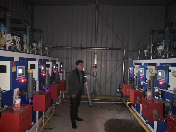 8臺(tái)200kg蒸汽發(fā)生器用于中央廚房
